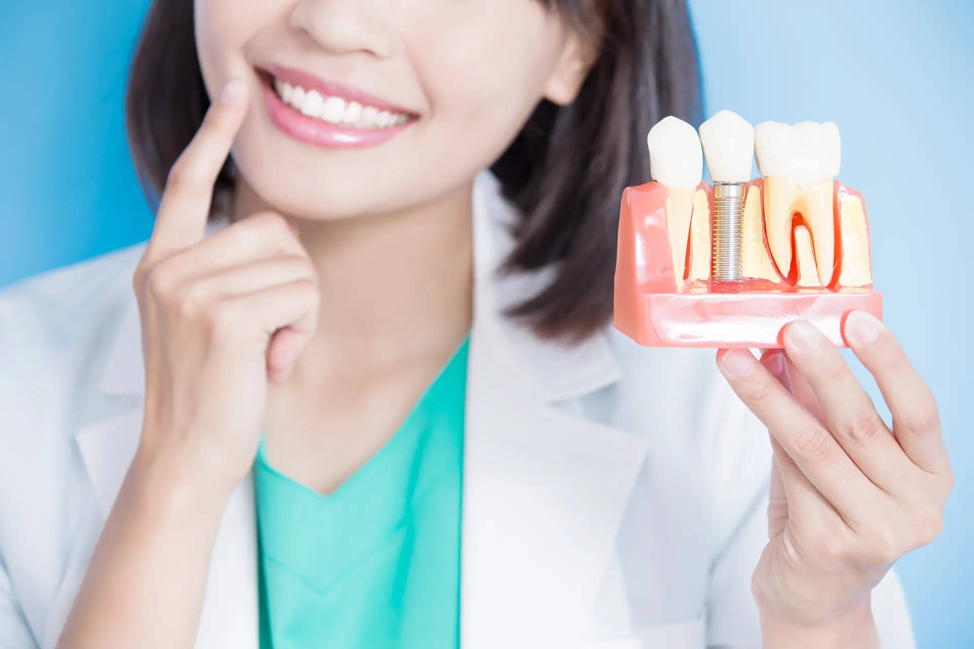 dental implant vs dentures